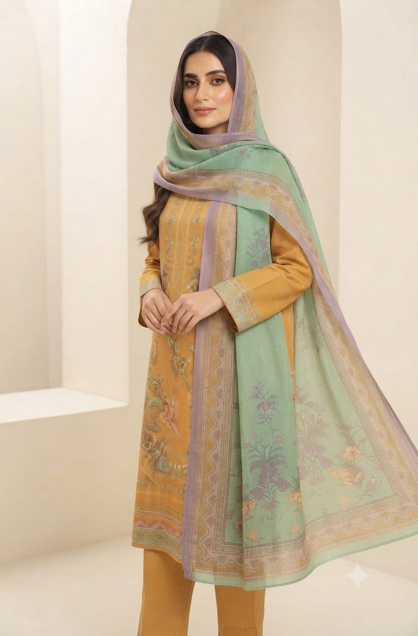 Premium 3 Piece linen Muasummery Winter